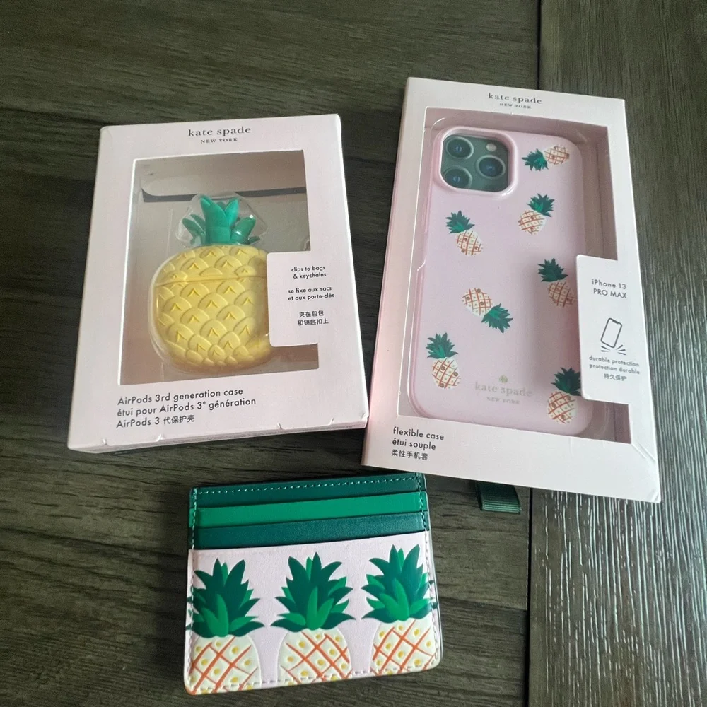 🍍Kate Spade Pineapple Set🍍
